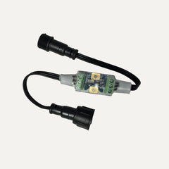 Bright Home Lights LED data booster with xConnect-style input and output connectors