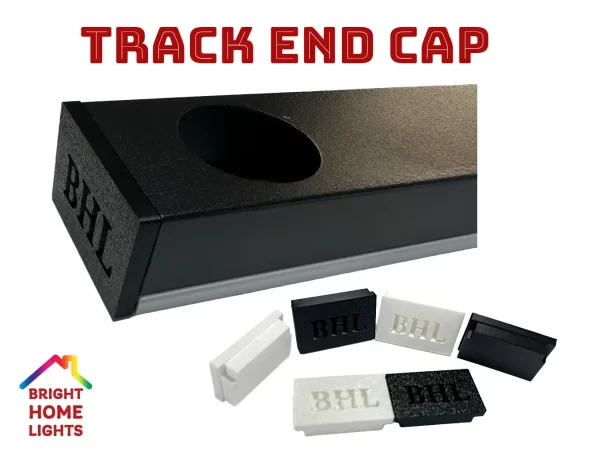 Permanent Christmas Lights Track End Caps for bright Home Lights Permanent holiday lights