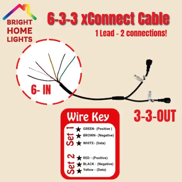 xConnect Double Pigtail - 2 in 1